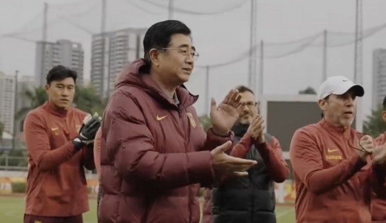  U20亞洲杯開賽在即，足協(xié)主席宋凱探班U20國青隊