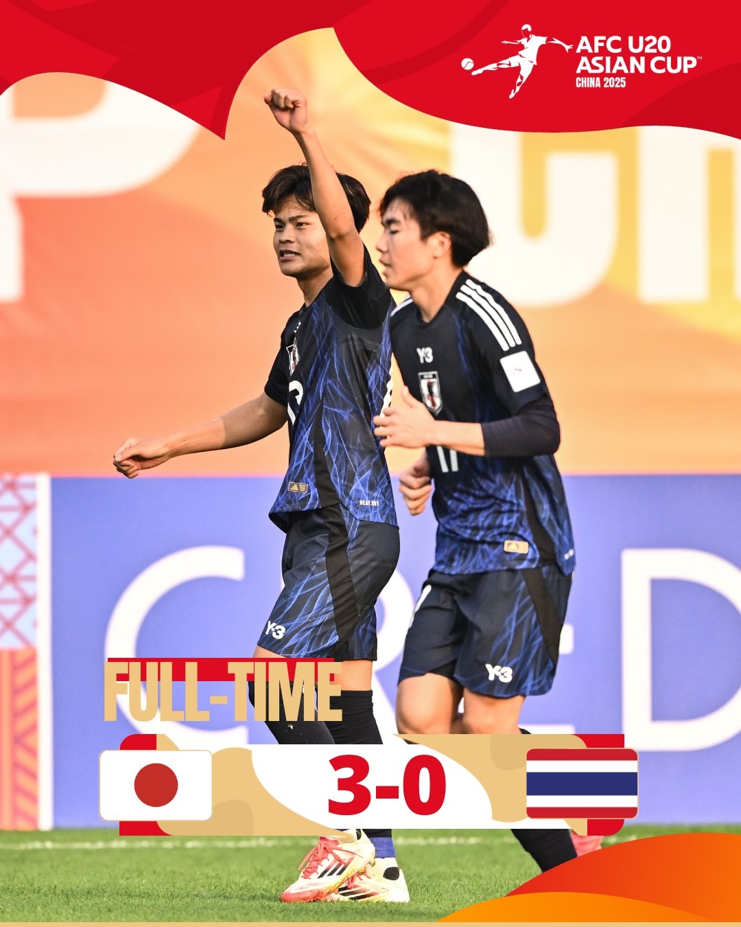  日本U20主帥賽后：雖然全取三分，但球隊(duì)各方面都有待提升