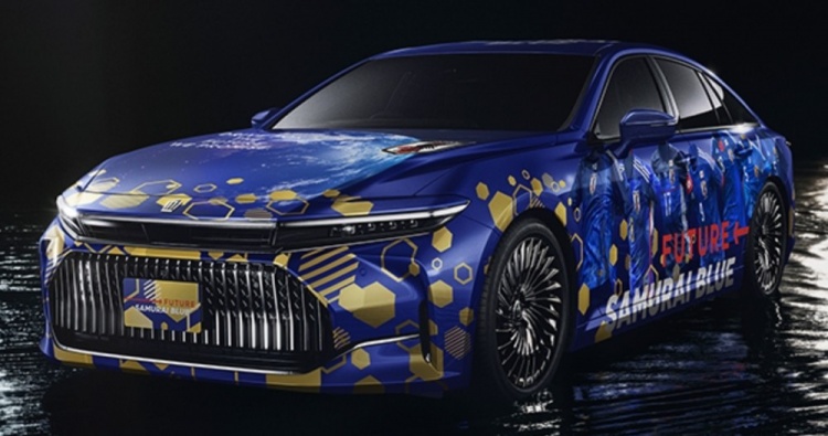  與車企聯(lián)動，日本足協(xié)與豐田汽車共同打造日本國家隊特別車型