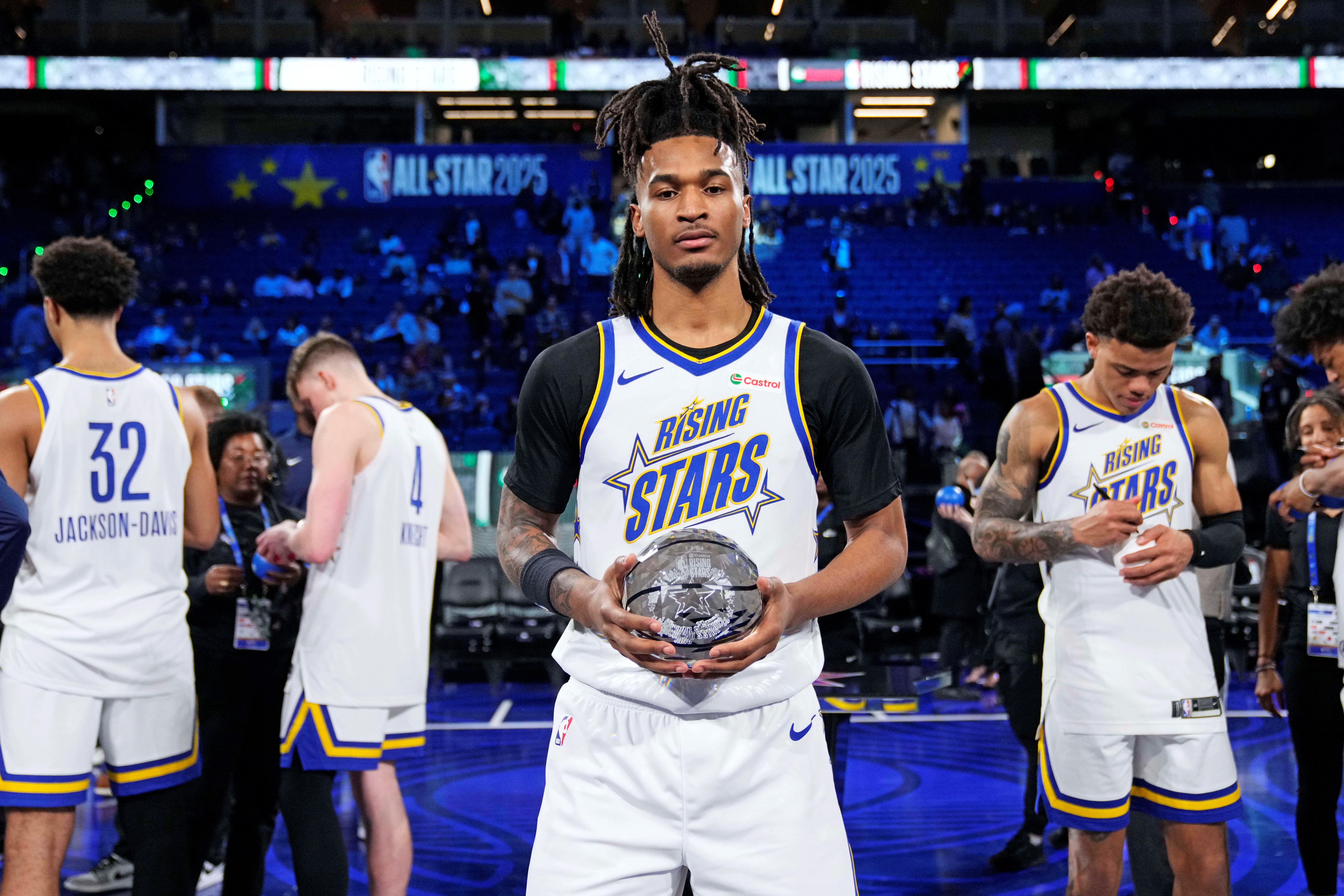  斬獲新秀賽MVP！卡斯爾：全明星周末很成功也很有趣